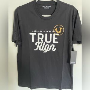 Black true religion t shirt size M